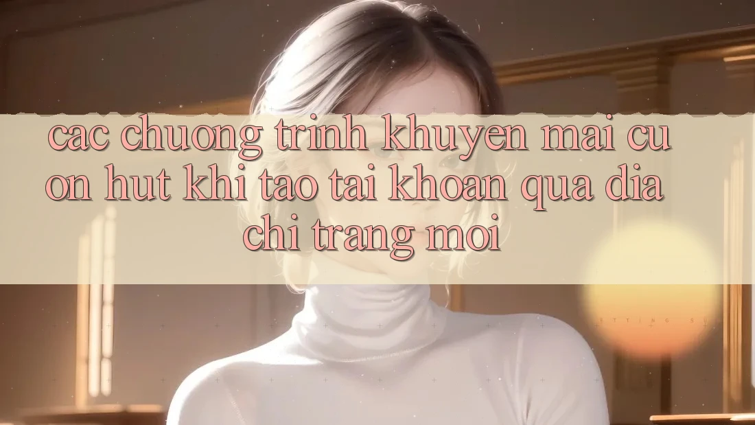 Các chương trình khuyến mãi cuốn hút khi tạo tài khoản qua địa chỉ trang mới