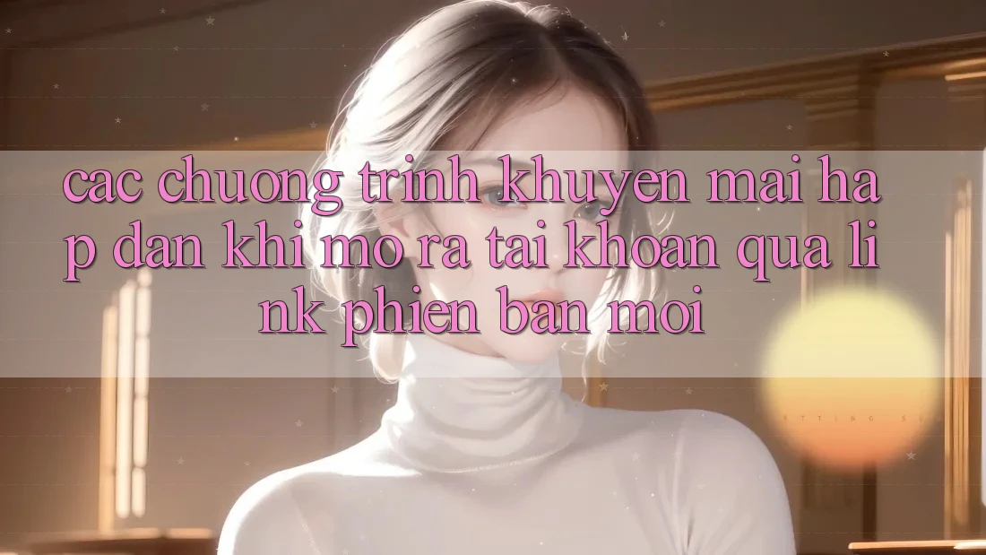 Các chương trình khuyến mãi hấp dẫn khi mở ra tài khoản qua link phiên bản mới