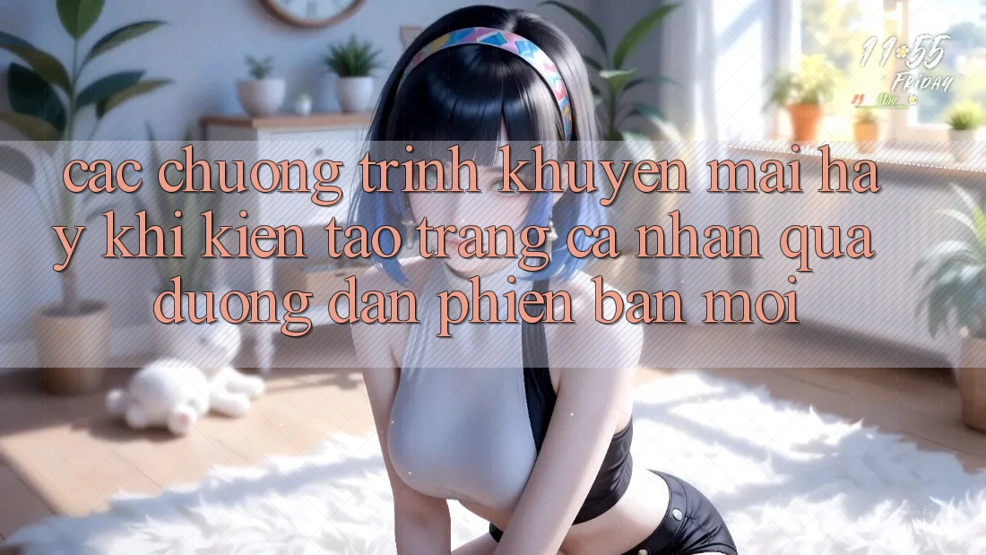 Các chương trình khuyến mãi hay khi kiến tạo trang cá nhân qua đường dẫn phiên bản mới Các chương trình khuyến mãi hay khi kiến tạo trang cá nhân qua đường dẫn phiên bản mới