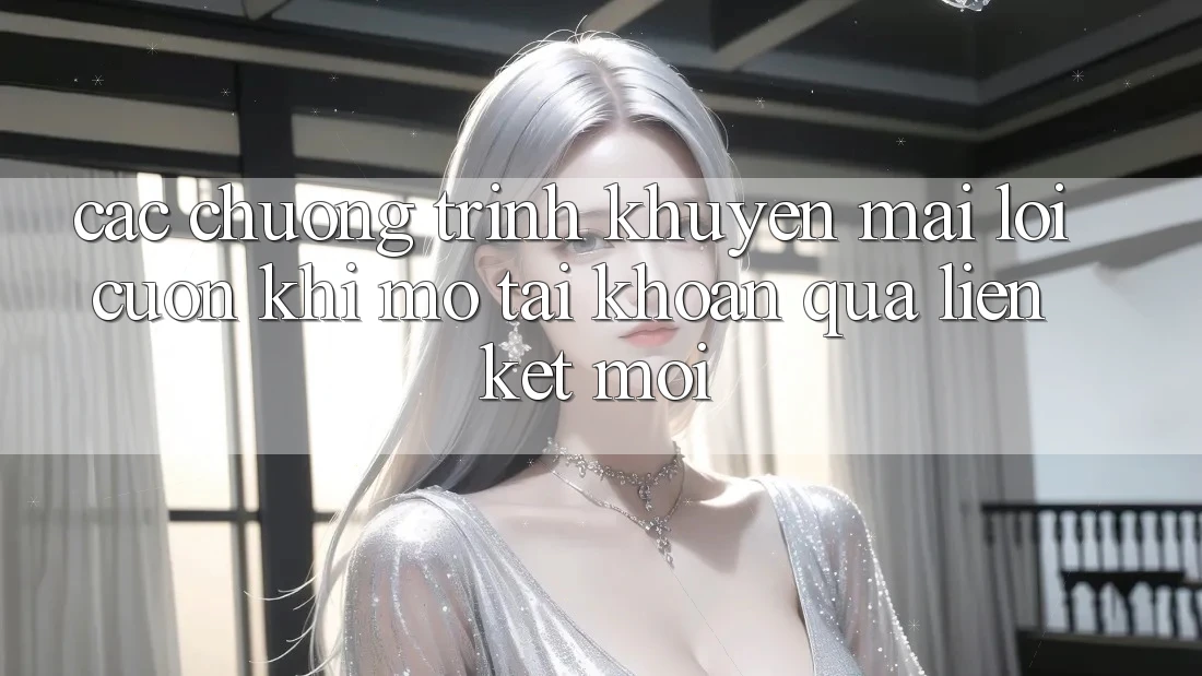 Các chương trình khuyến mãi lôi cuốn khi mở tài khoản qua liên kết mới Các chương trình khuyến mãi lôi cuốn khi mở tài khoản qua liên kết mới