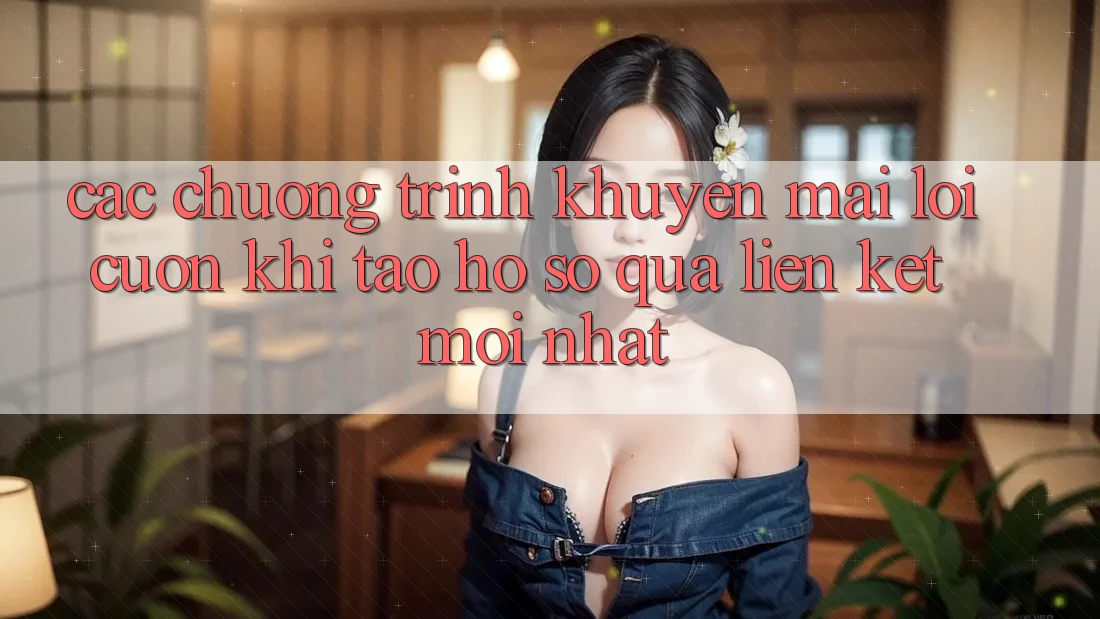 Các chương trình khuyến mãi lôi cuốn khi tạo hồ sơ qua liên kết mới nhất