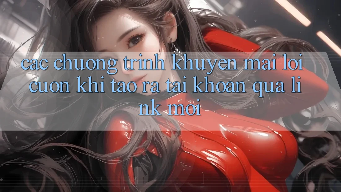 Các chương trình khuyến mãi lôi cuốn khi tạo ra tài khoản qua link mới