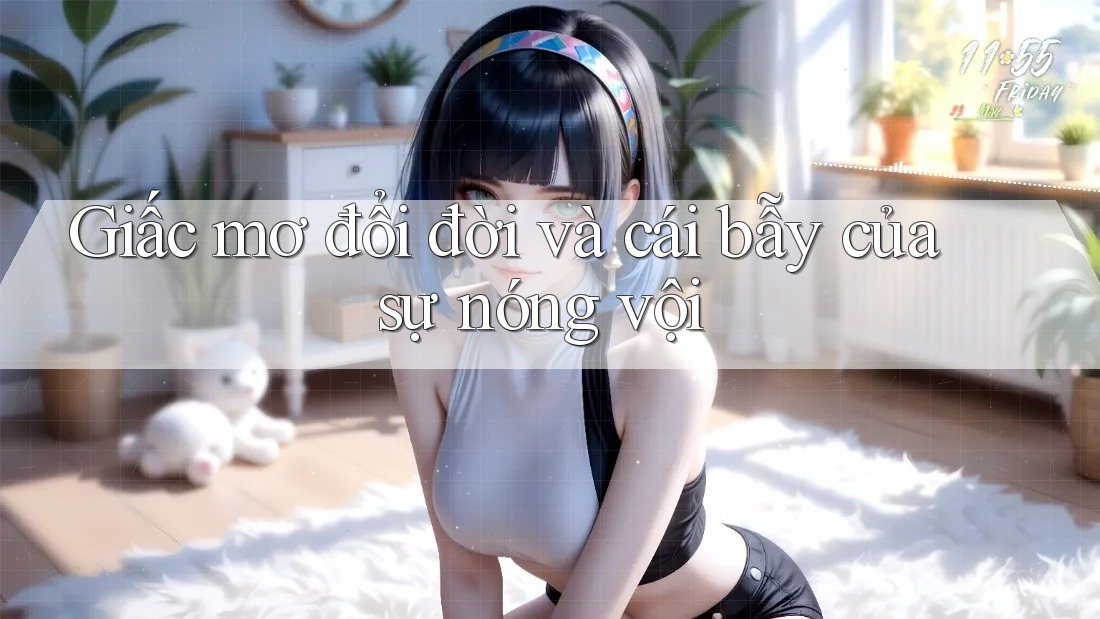 Giấc mơ đổi đời và cái bẫy của sự nóng vội