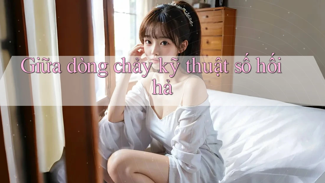 Giữa dòng chảy kỹ thuật số hối hả