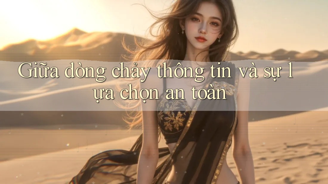 Giữa dòng chảy thông tin và sự lựa chọn an toàn