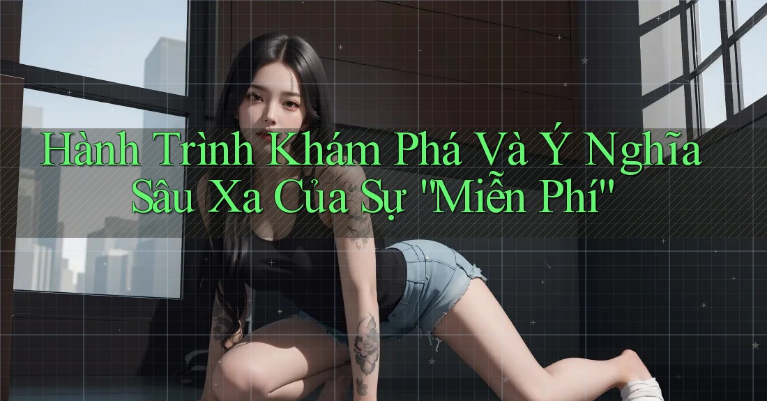 Hành Trình Khám Phá Và Ý Nghĩa Sâu Xa Của Sự ”Miễn Phí