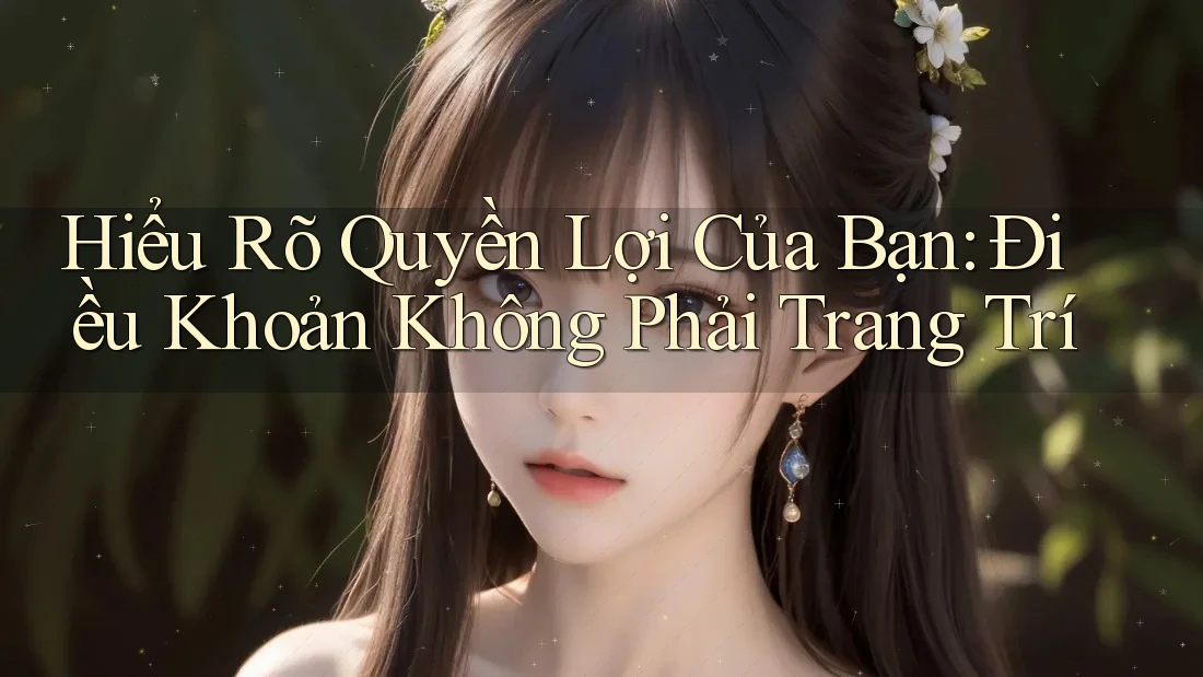 Hiểu Rõ Quyền Lợi Của Bạn: Điều Khoản Không Phải Trang Trí