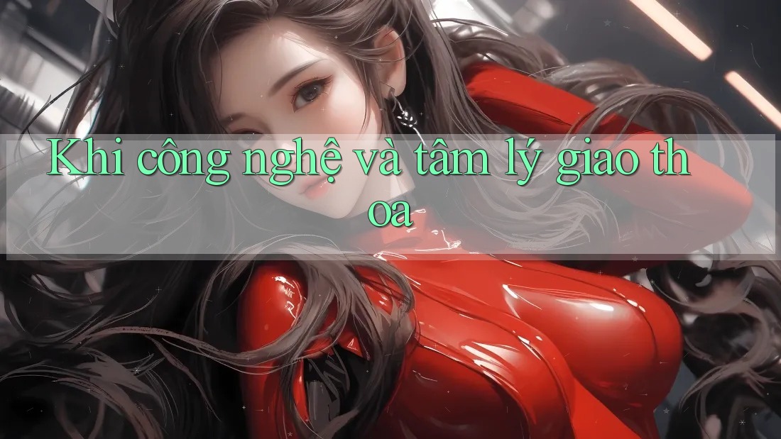 Khi công nghệ và tâm lý giao thoa