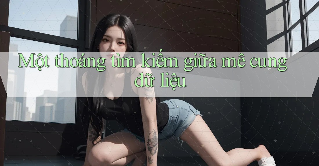Một thoáng tìm kiếm giữa mê cung dữ liệu