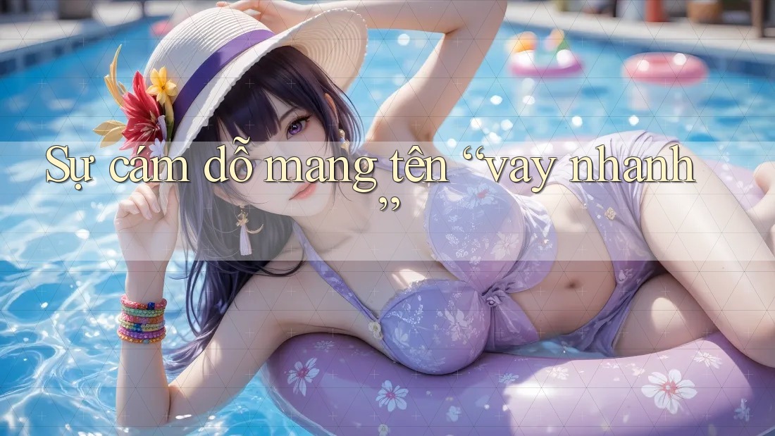 Sự cám dỗ mang tên “vay nhanh”